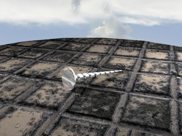 3dsmax vis - screw by zitoun